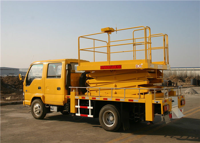 GKS-22Q Four Section Telescoping Work Platform ISUZU Chassis 4x2 Drive