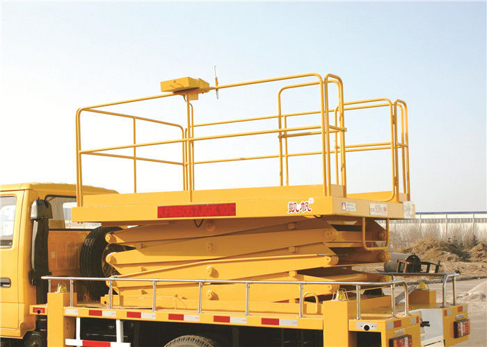 High Speed 22M Height Telescopic Mobile Aerial Work Platform Truck 4x2 Drive