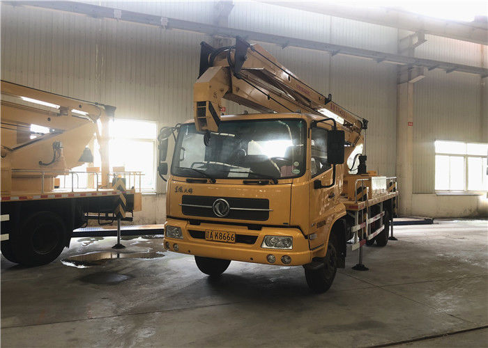 Rated Loading 200kg Aerial Work Platform Truck Dongfong Chassis 4x2 Drive