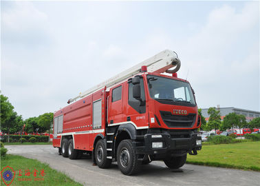 IVECO Şasi Ağır Hizmet 8x4 Tahrik Su Kulesi İtfaiye Aracı Yüksek Püskürtme