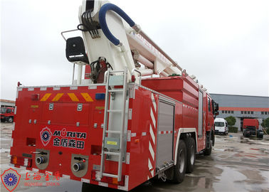 Benz Şasi 32m Su Kulesi İtfaiye Aracı Maksimum Güç 320KW Hidrolik Sistem