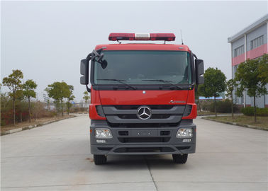Benz Şasi 265KW Ticari İtfaiye Araçları 6x4 Su Köpüğü Tankeri İtfaiye Aracı