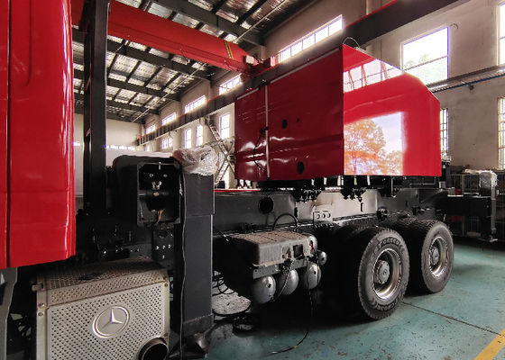 Dizel Motor 435 Beygir Gücü Hava Merdiveni Dört Bölüm Merdivenli İtfaiye Aracı
